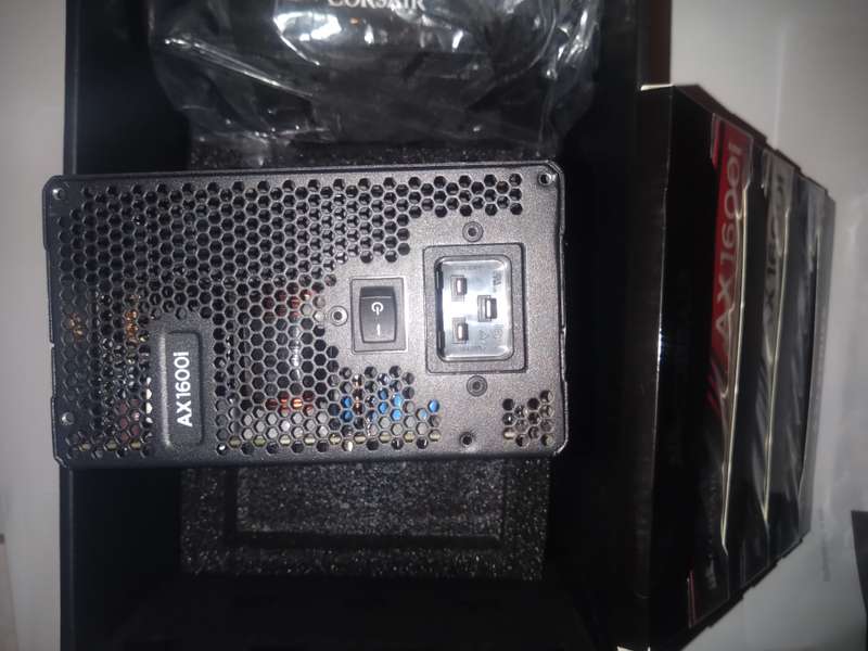 Corsair AXi Series, AX1600i, 1600 Watt, 80+ Titanium Certified, Fully Modular - Digital Power Supply