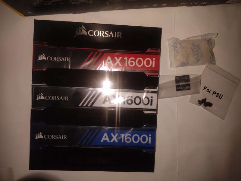 Corsair AXi Series, AX1600i, 1600 Watt, 80+ Titanium Certified, Fully Modular - Digital Power Supply
