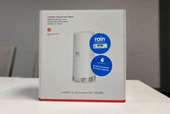 Rain Huawei N5368x 5G Outdoor CPE Access for NSA and SA   Networks WIFI Wireless Router