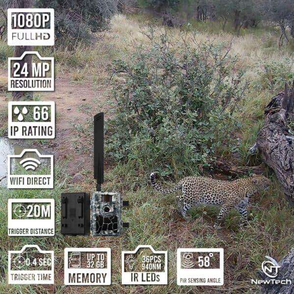 4G Low Glow Cloud Based Trail Camera NewTech