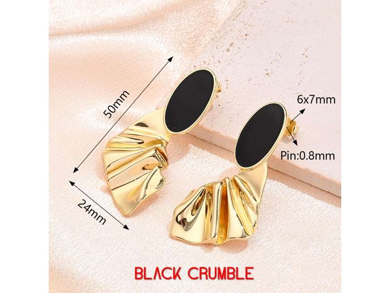 Gold Stainless Steel Earring Collection