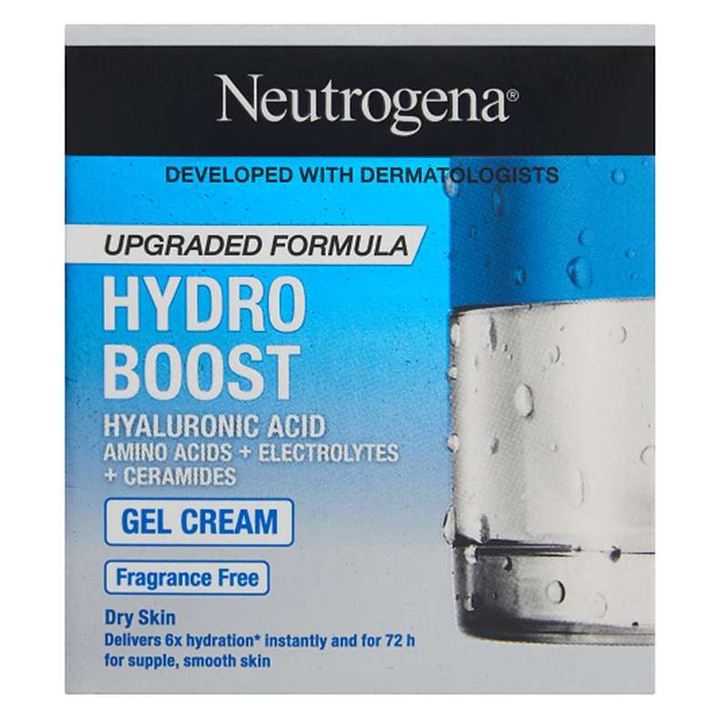 Neutrogena Hydro Boost Gel Cream 50ml, upgraded formula