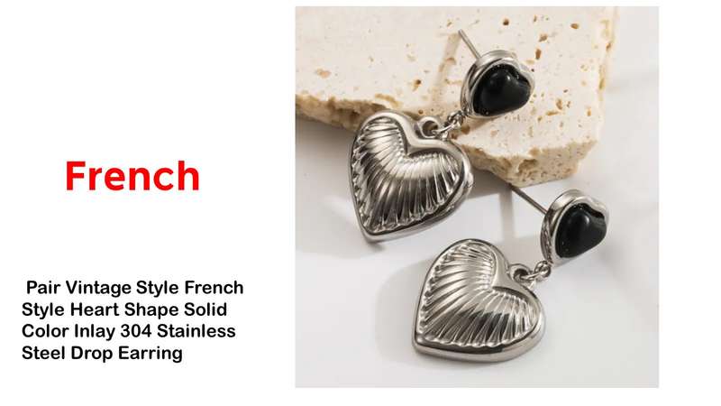 Gold Stainless Steel Earring Collection