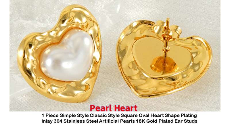 Gold Stainless Steel Earring Collection
