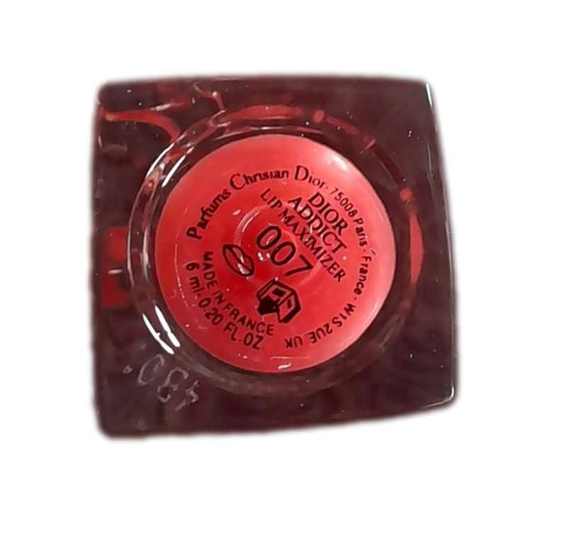DIOR Addict Lip Maximizer Lip Plumping Gloss  Colour 007 Intense Cinnamon 6ml