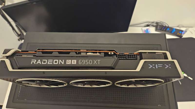 XFX Speedster MERC 319 AMD Radeon RX 6950 XT Black Gaming Graphics Card with 16GB GDDR6, AMD RDNA