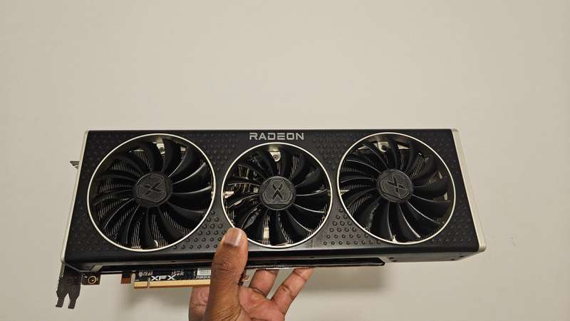 XFX Speedster MERC 319 AMD Radeon RX 6950 XT Black Gaming Graphics Card with 16GB GDDR6, AMD RDNA