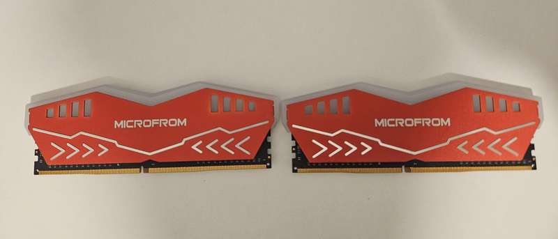 Microform 16GB (2x8GB) DDR4 3200MHz RGB Gaming RAM