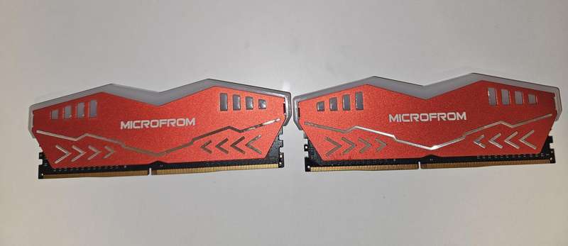 Microform 16GB (2x8GB) DDR4 3200MHz RGB Gaming RAM