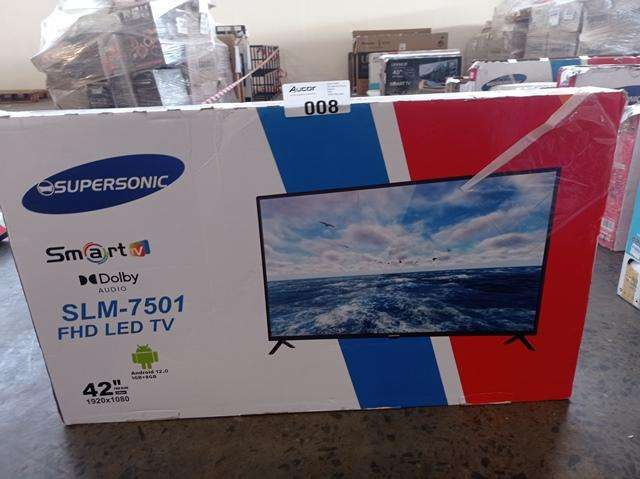 Supersonic 42" Full HD Smart TV with Dolby Audio SLM-7501