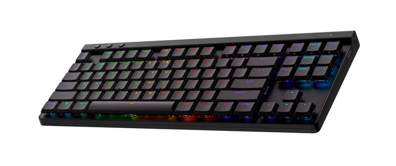 Logitech G515 LIGHTSPEED TKL Wireless Gaming Keyboard - Black