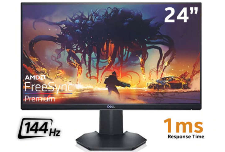 DELL S2421HGF 24" 144hz Gaming Monitor / 144Hz Refresh Rate / 1ms Response Time