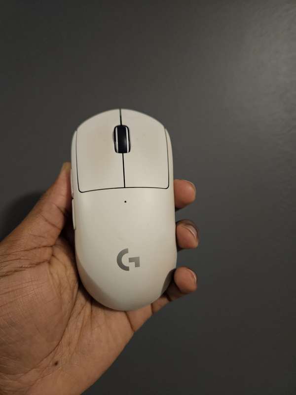 Logitech G PRO X Superlight 2 Lightspeed Wireless Gaming Mouse 24GHZ White