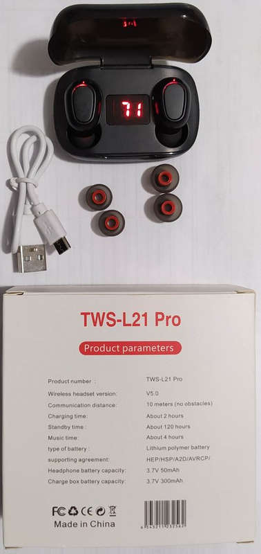 L21 Pro - True Wireless Earbuds