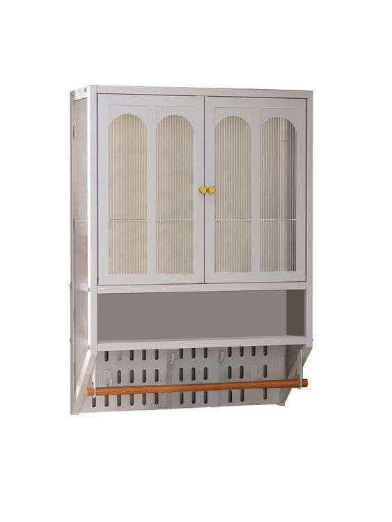 Wall Mounted Bathroom Cabinet and Kitchen Cabinet - White