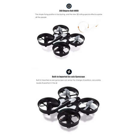 Mini Drone Watch Control Suitable For Beginners Land Air Toys