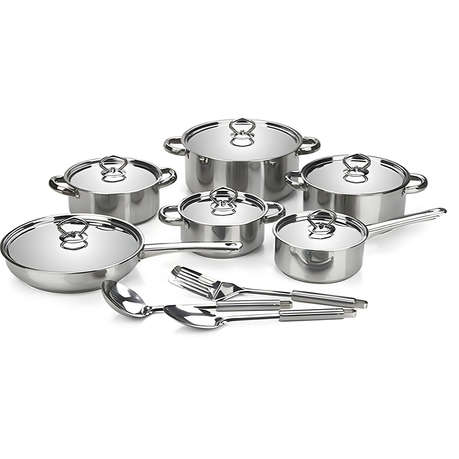 Condere Home - Stainless Steel 15 Piece Cookware Set