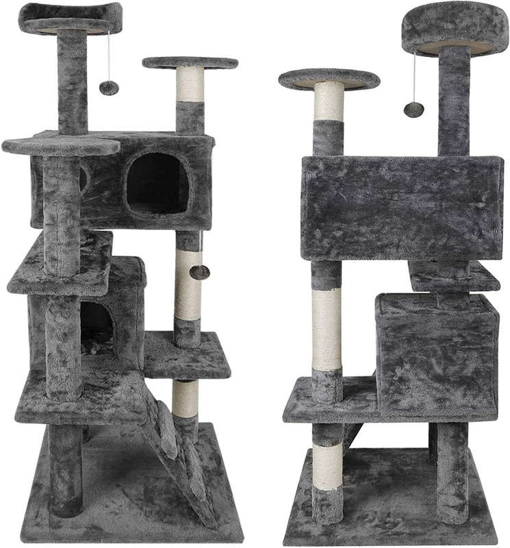 135cm Large Cat Tree Stand Kitten Play House
