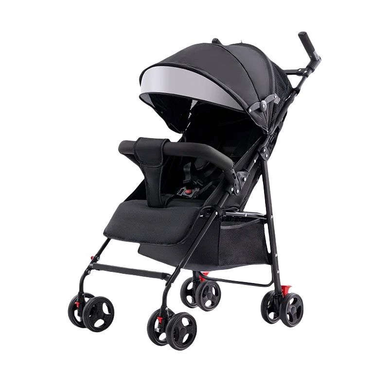 Deluxe folding stroller lightweight
