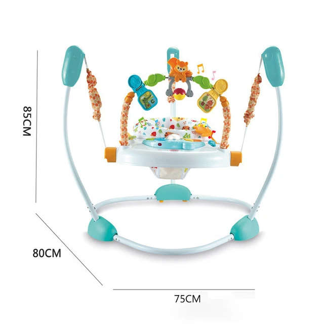 Multifunctional Baby Bounce Chair Jumper With Music & Toy