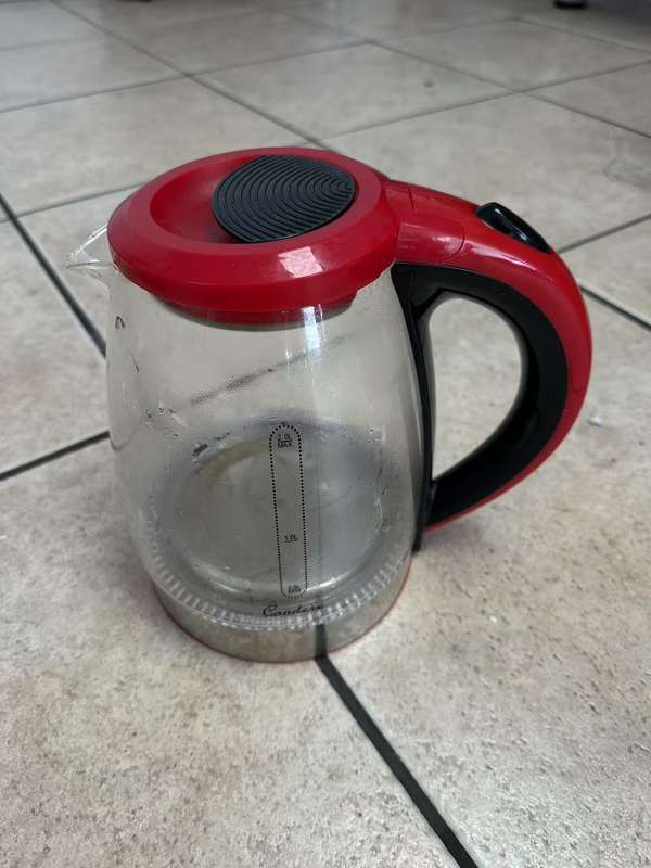 Condere - 2.0L Electric Glass Kettle (Red) - LX-3002
