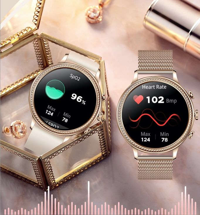 SmartLady SmartWatch Silicon Band