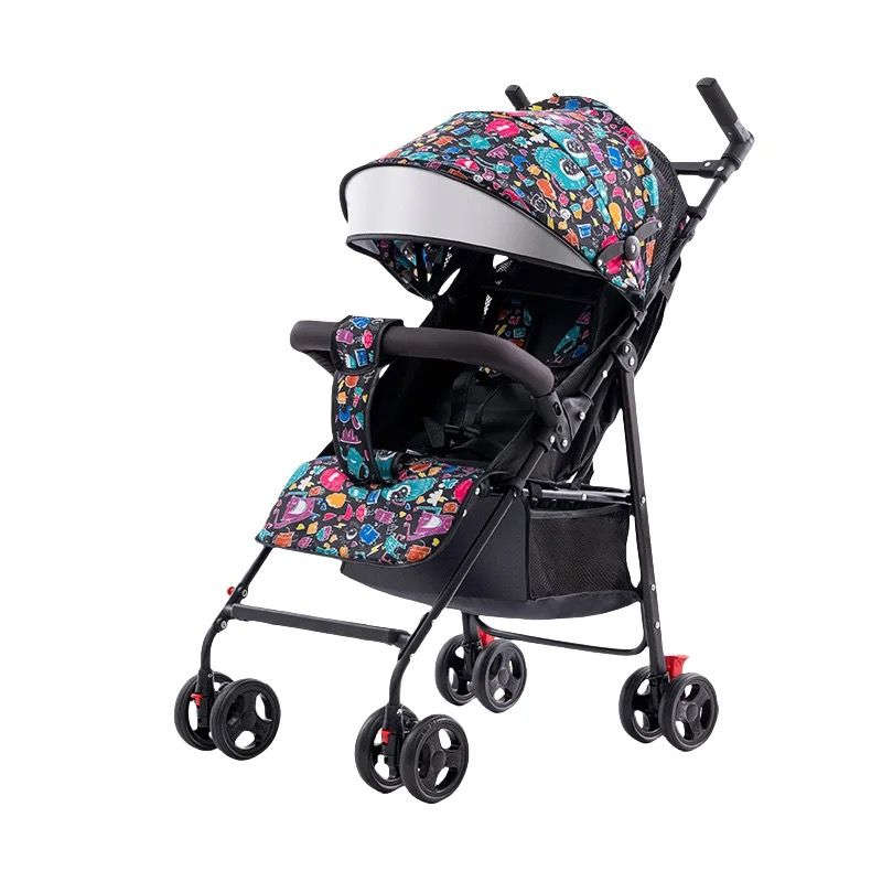 Deluxe folding stroller lightweight - Little monster 1
