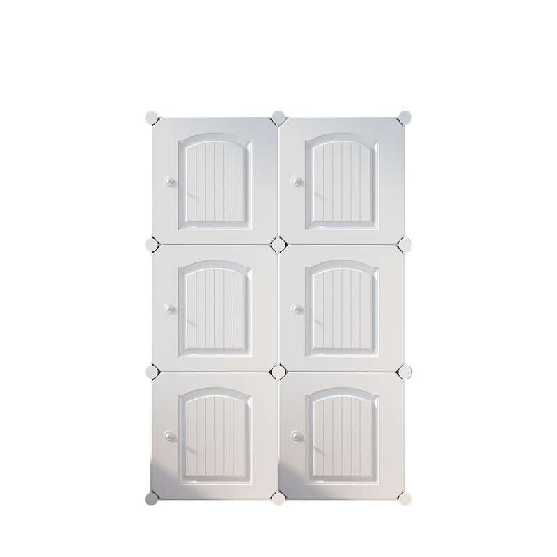 Modern Storage Cabinet Wardrobe Wardrobe - White