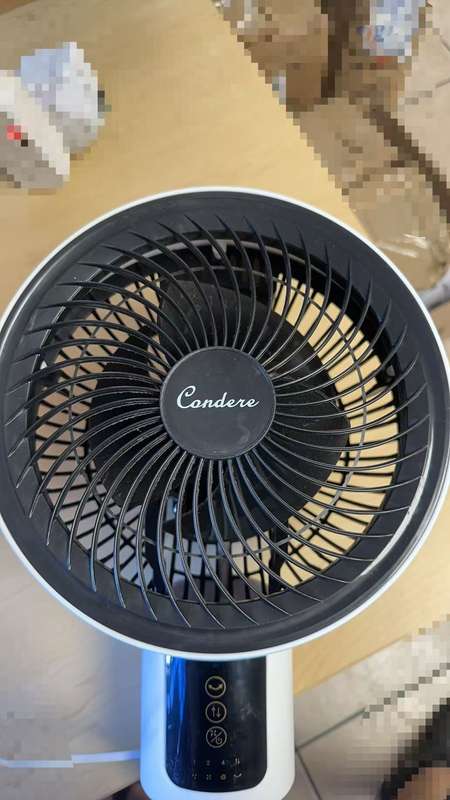 Condere Portable Remote Control Air Circulation Fan