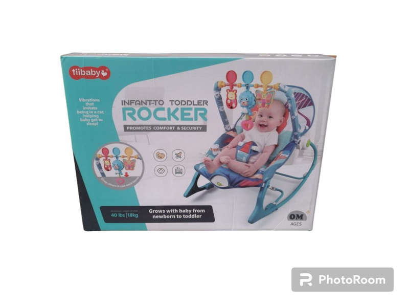 Rocker Infant Toddler Rocker  - Multicolor for He/She