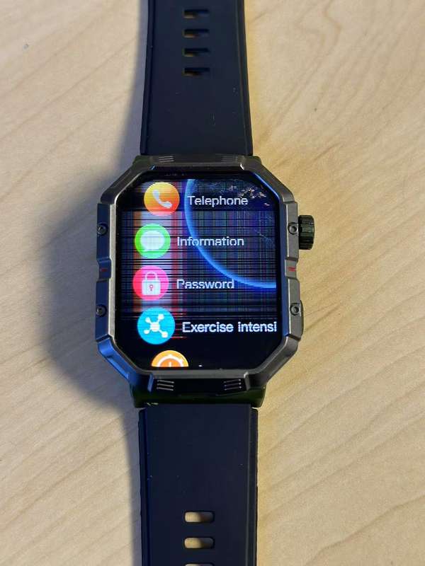 GW55 Smart Watch Men's Outdoor Sports Fitness Smart Watch - Green