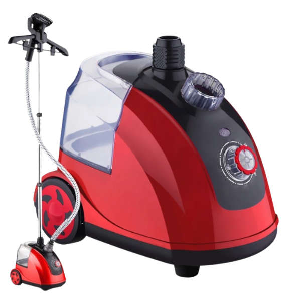 Red 1800W Garment Steamer