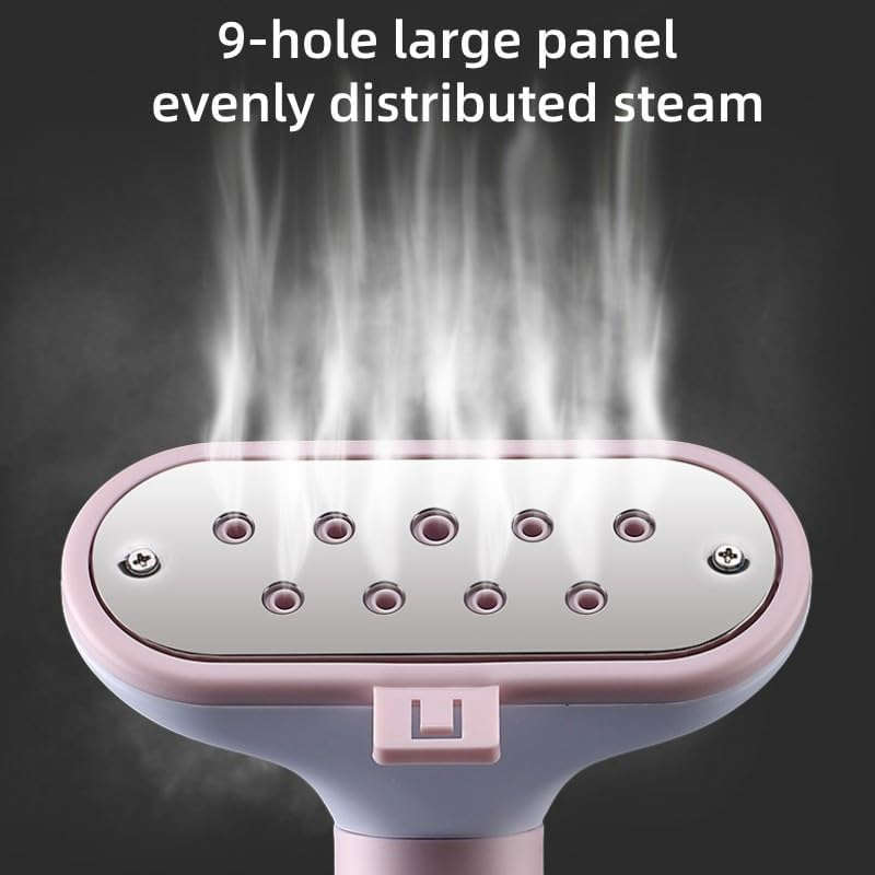 Easy-touch vertical garment steamer