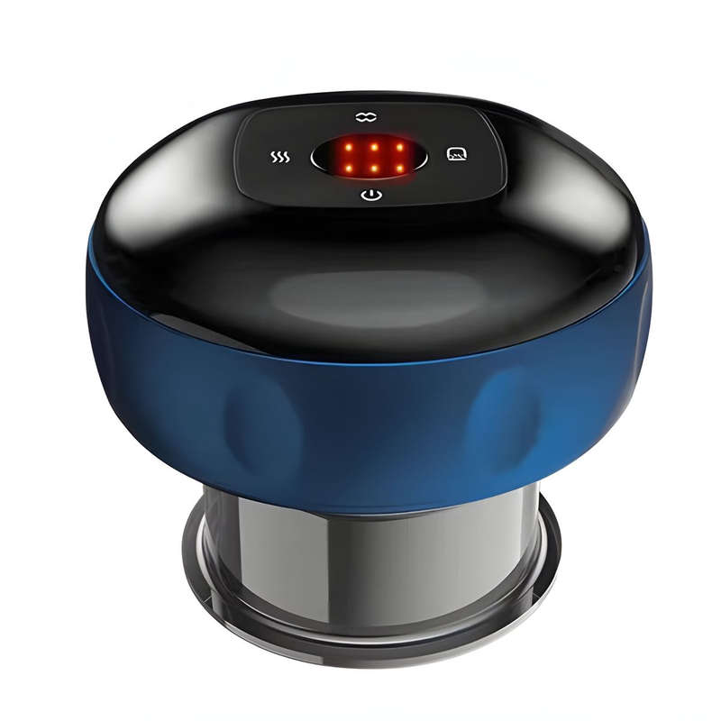 Electric Scraping Massager 6 Levels for Relaxation Body Muscle - Blue