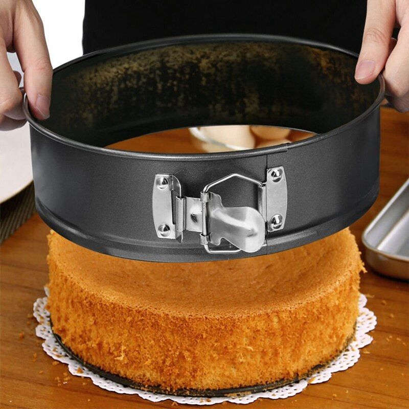 Set of 3 Non-Stick Pan Cake Mould Carbon Steel Round Pan