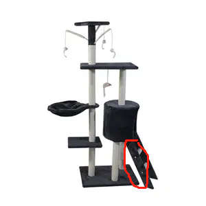 Multi-Level Cat Tree Tower with Perch Climbing Stand for Small Medium Cats