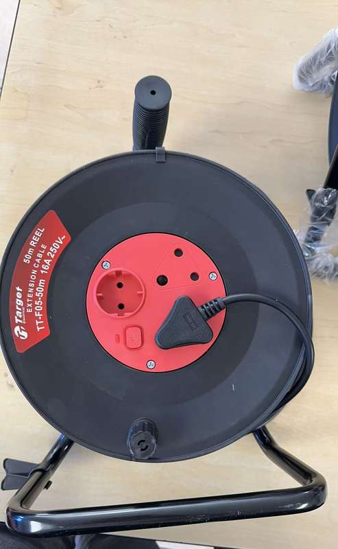 Target Electrical 16A 250V 1.5mm x 50M Extension