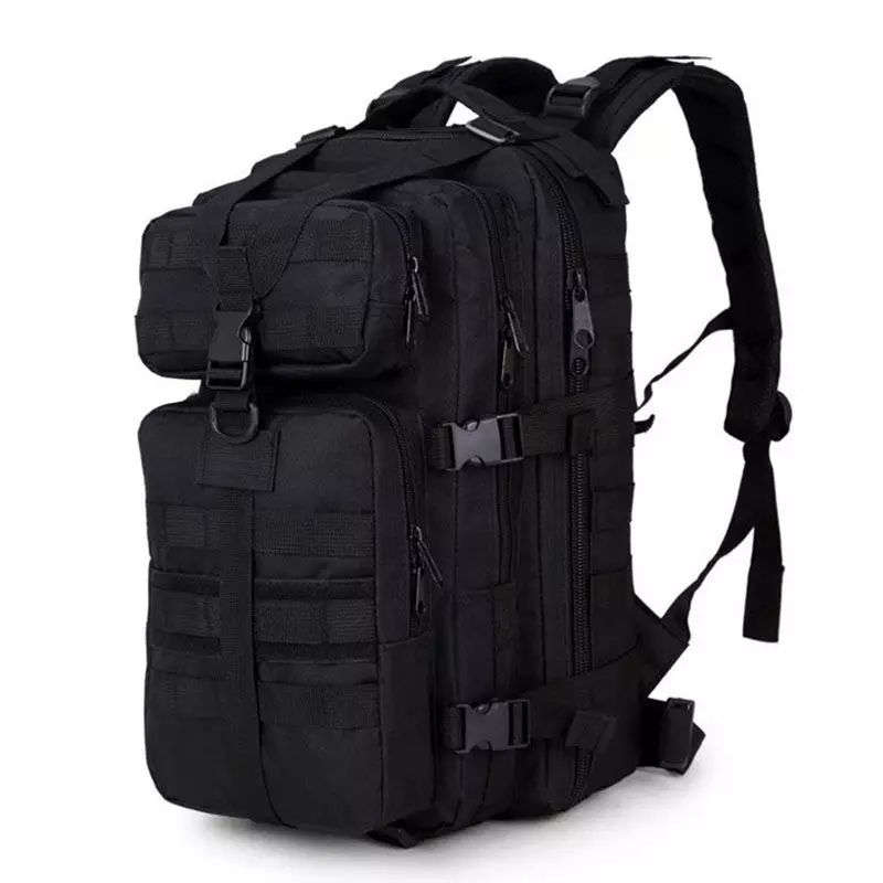25L Tactical Outdoor Bag - Snake Black camo