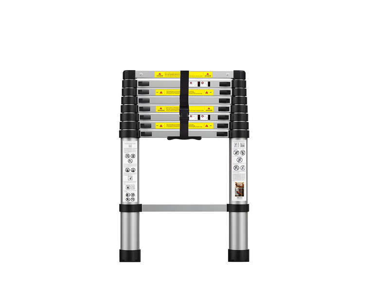 Outdoor Aluminum Compact Ladder, Heavy Duty Folding Telescopic Ladders - 440 cm