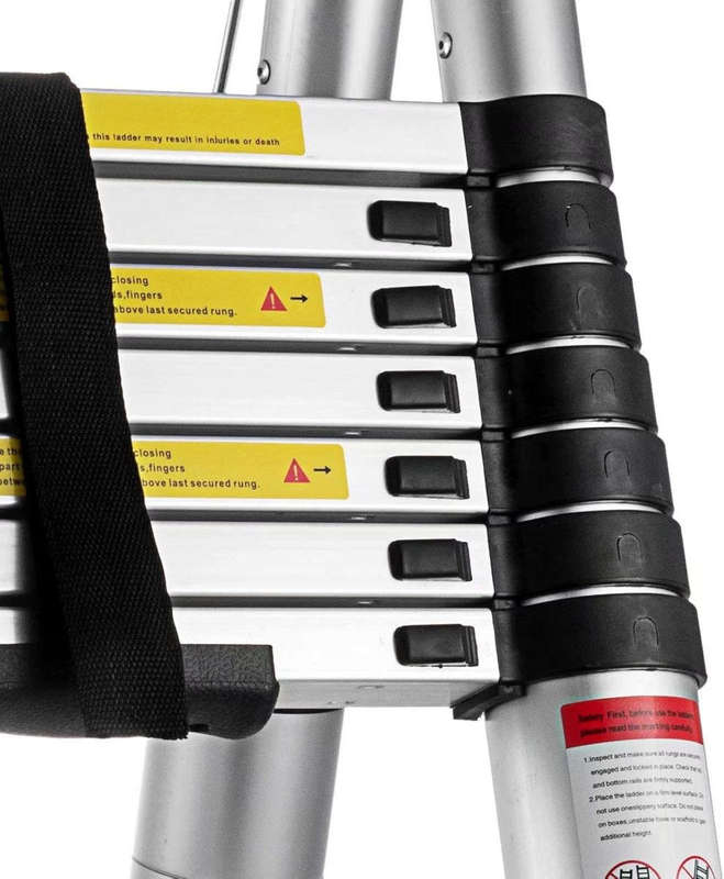 Adjustable Metal Ladder 7.4m, Foldable, Telescopic and Extendable