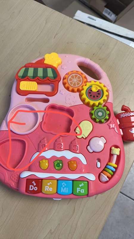 4 in 1 Baby Multifunction Walker, Game Panel, Sit-to-Stand Walker - Pink