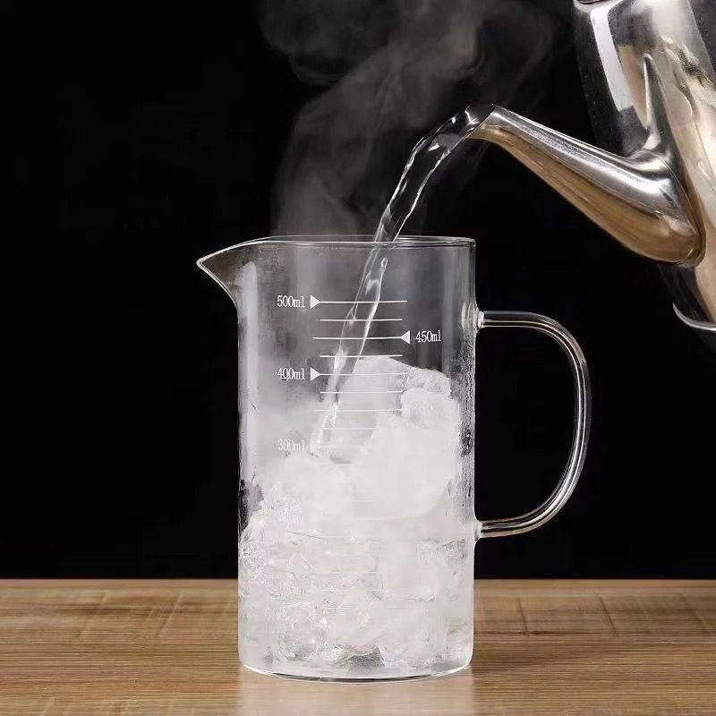 Durable Borosilicate Glass Measuring Cup - 500ML