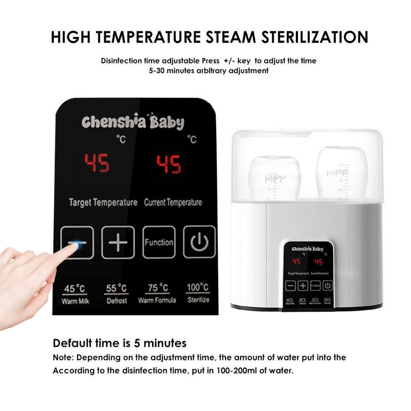 Bottle Warmer & Sterilizer - White