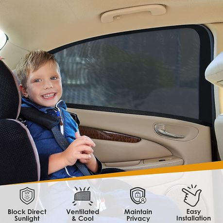 Mesh Window Socks Blackout Car Blinds Sun Shiel-M