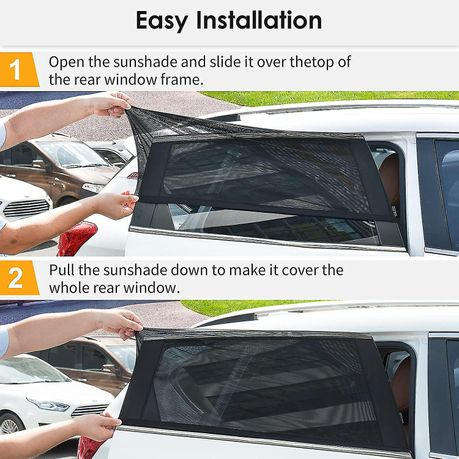 Mesh Window Socks Blackout Car Blinds Sun Shiel-M