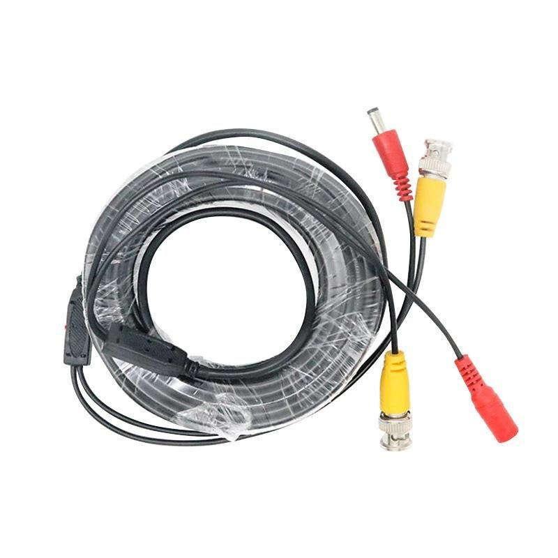 30m DC Power Security Surveillance BNC Cable For Analog Cameras