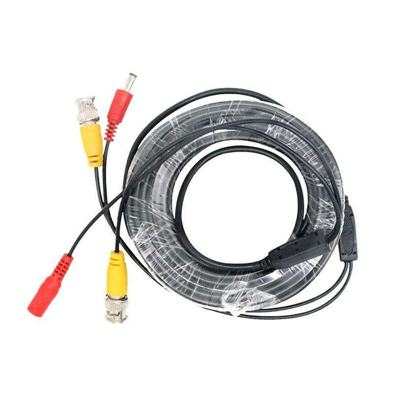 30m DC Power Security Surveillance BNC Cable For Analog Cameras