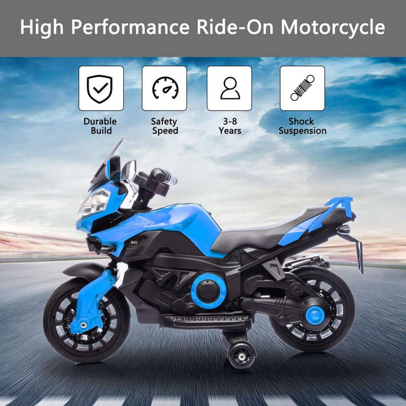 30kg Children Electric Toy Bike - Blue