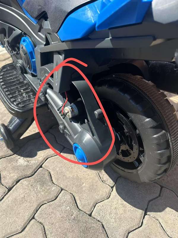30kg Children Electric Toy Bike - Blue