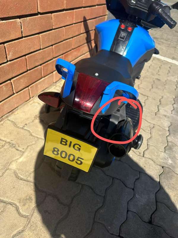 30kg Children Electric Toy Bike - Blue